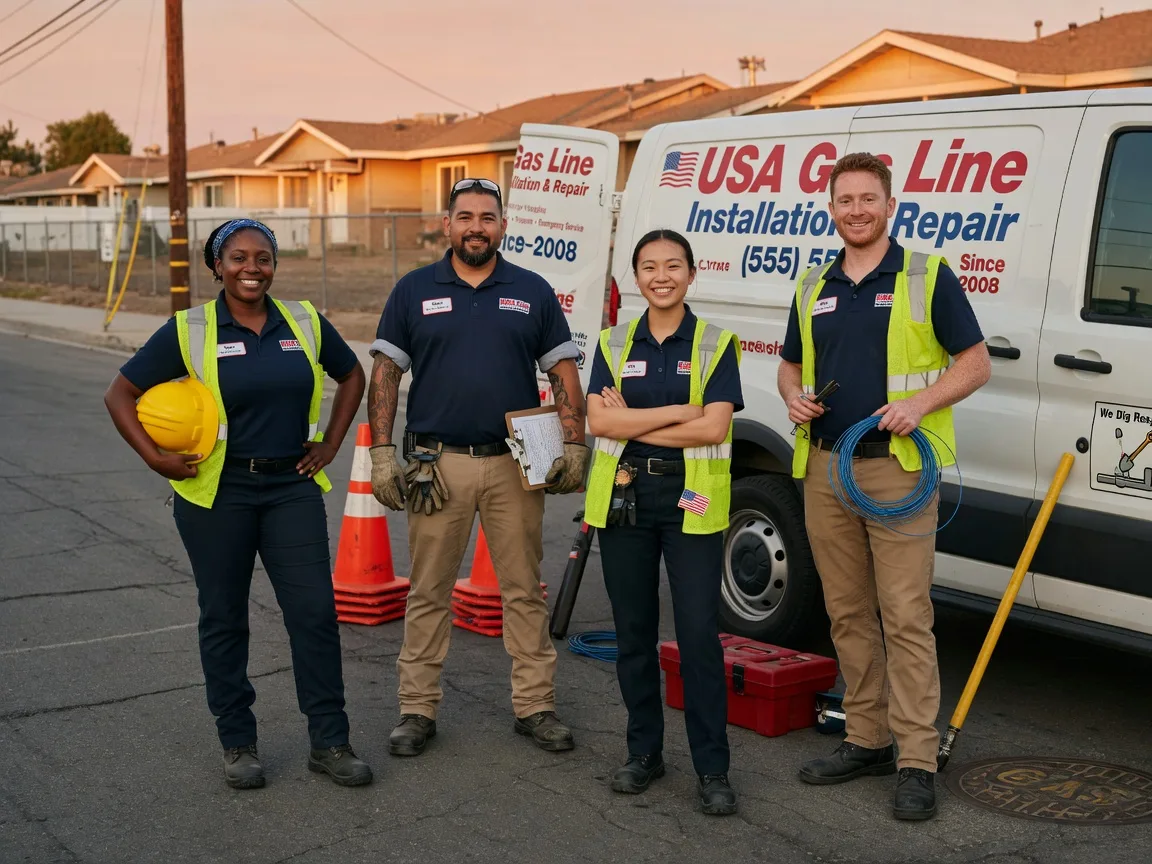 Gas Line Installation company in Hercules, CA